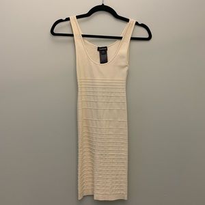bebe Bodycon Open Back Dress